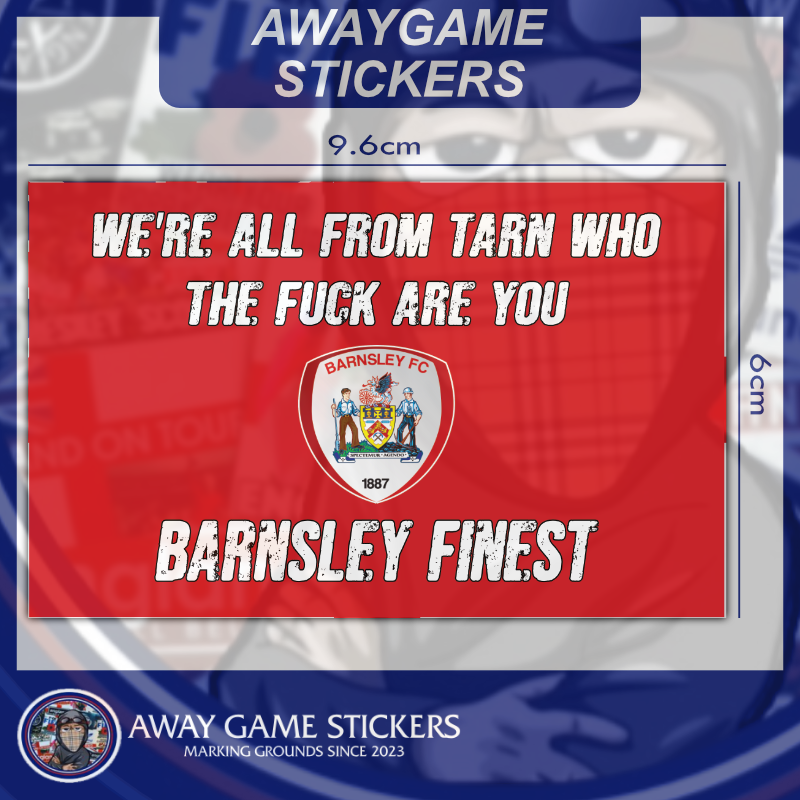 BARNSLEY STICKER #02