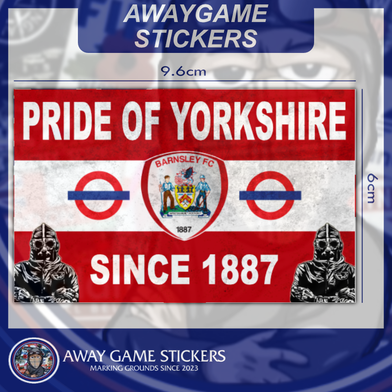 BARNSLEY STICKER #03