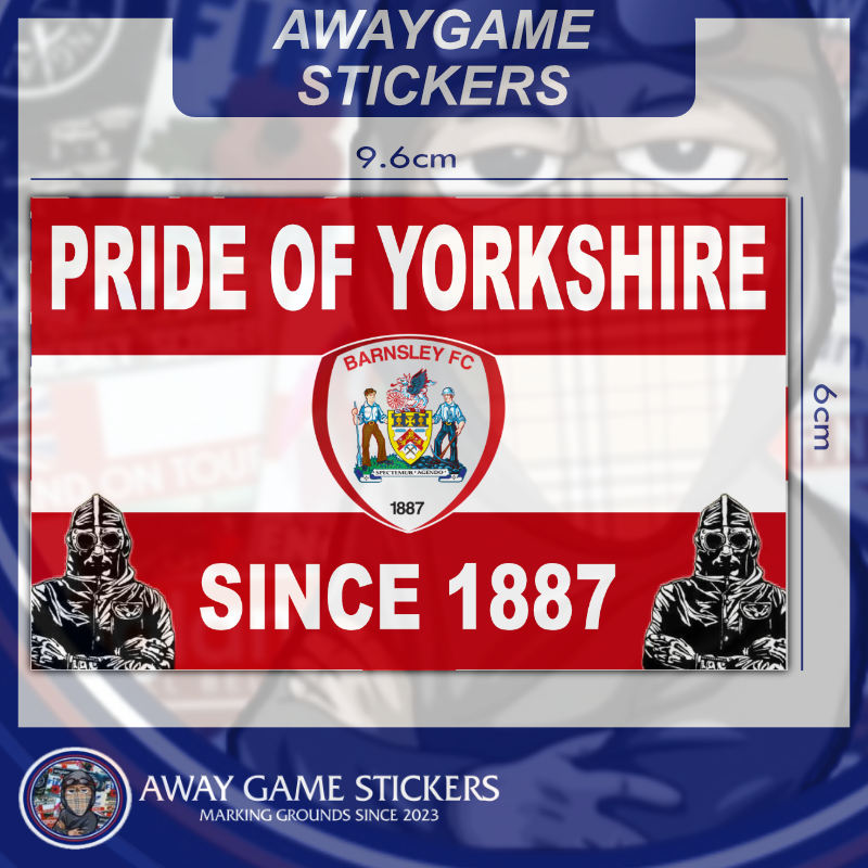 BARNSLEY STICKER #04