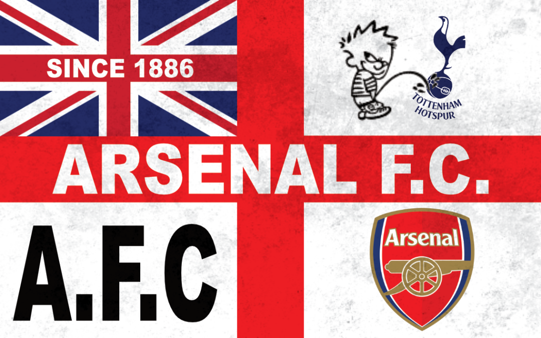 Classic St George's Flag Design - Arsenal