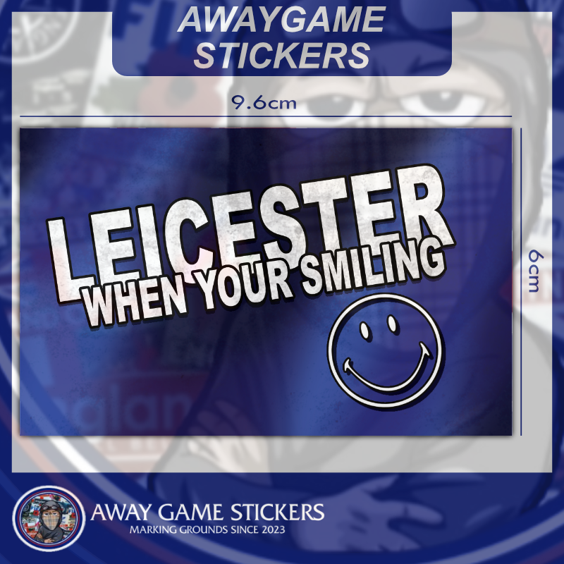LEICESTER CITY STICKER #14