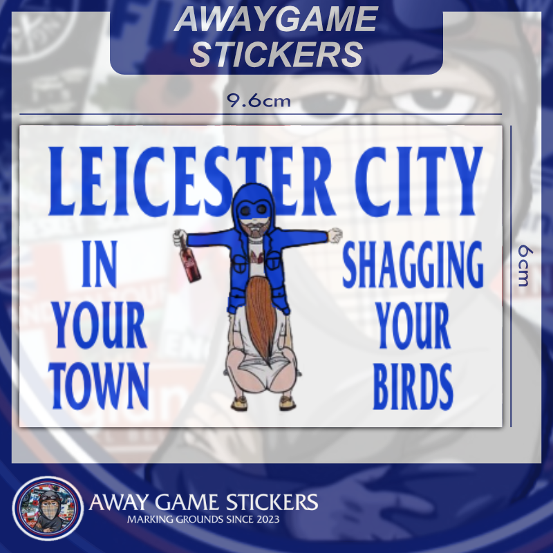 LEICESTER CITY STICKER #15