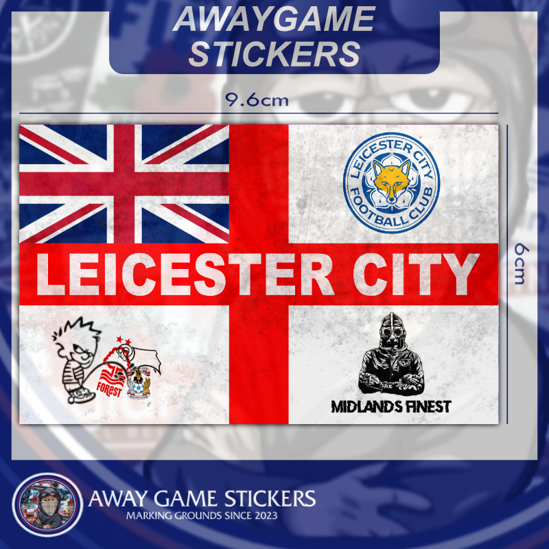LEICESTER CITY STICKER #18