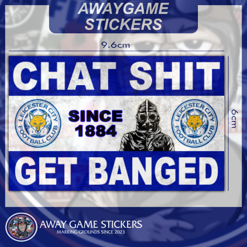 LEICESTER CITY STICKER #19