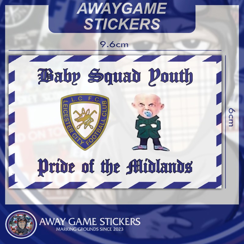 LEICESTER CITY STICKER #21