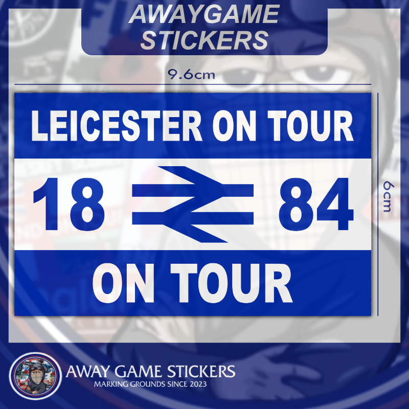 LEICESTER CITY STICKER #01