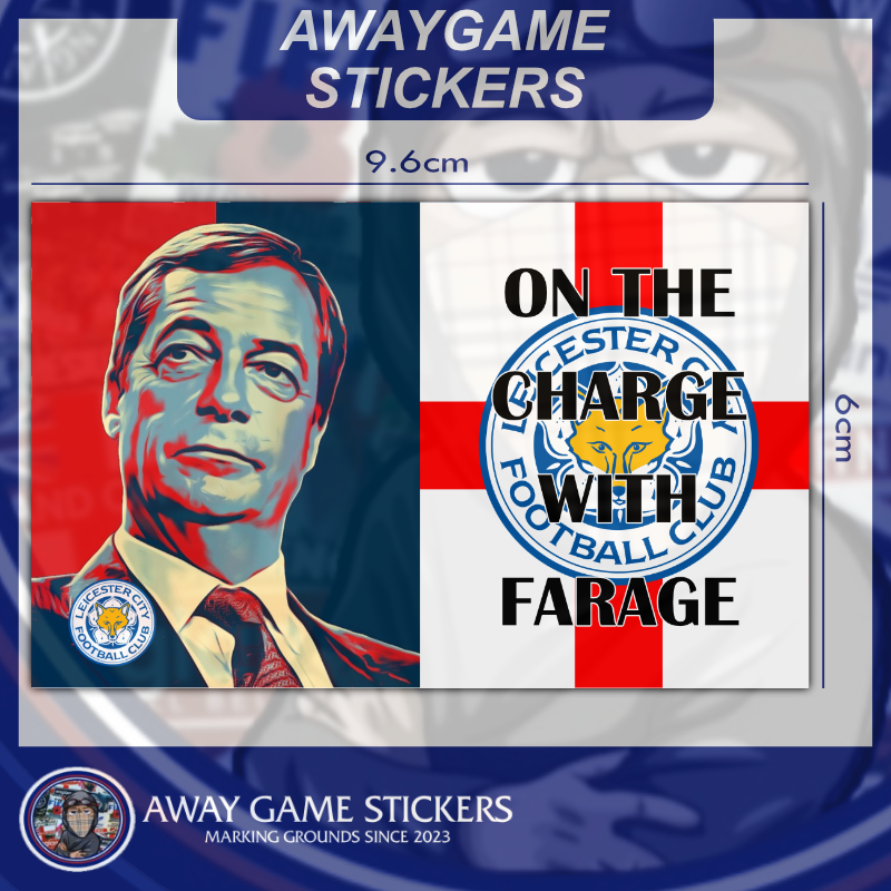 LEICESTER CITY STICKER #03