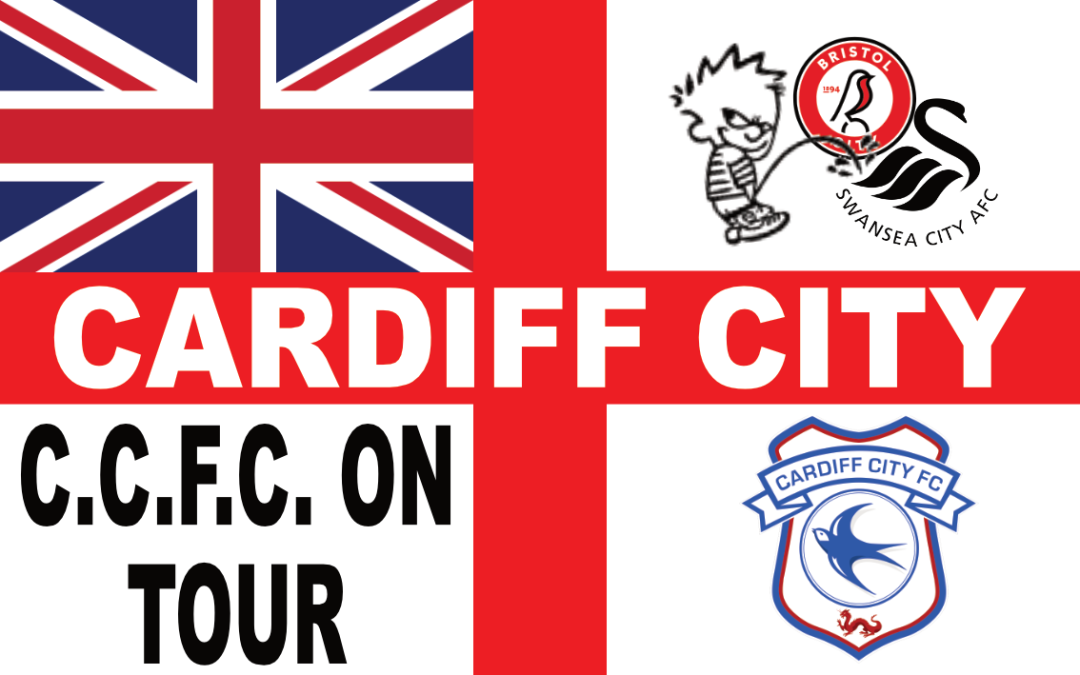 ON TOUR (Red Union Jack Style) - Cardiff City