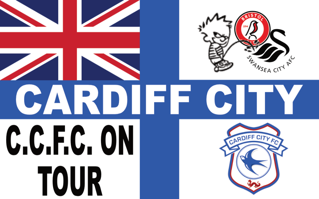 ON TOUR (Blue Union Jack Style) - Cardiff City