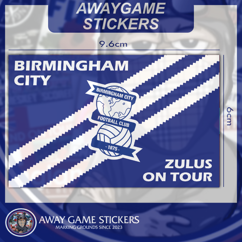 Zulu Youth On Tour - Football Stickers