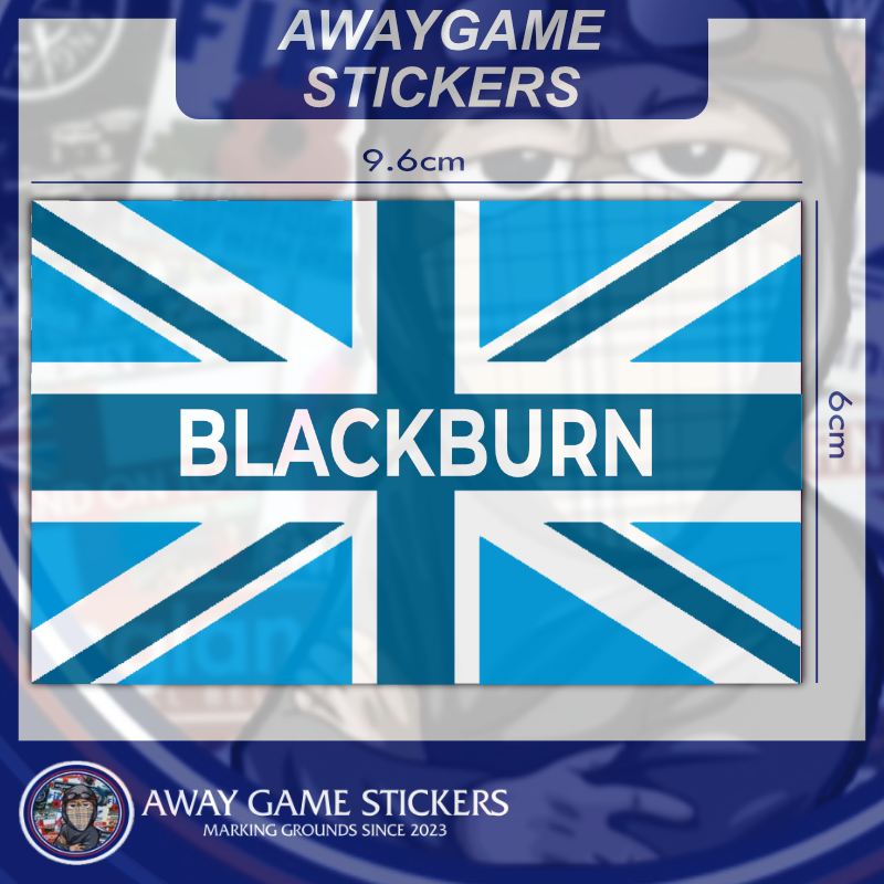 Union Jack (Blackburn Rovers) - Football Stickers