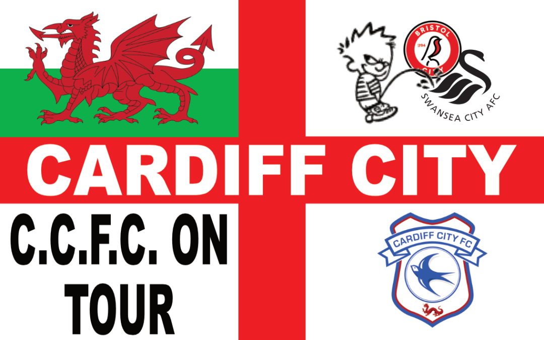 ON TOUR (Red Welsh Flag Style) - Cardiff City