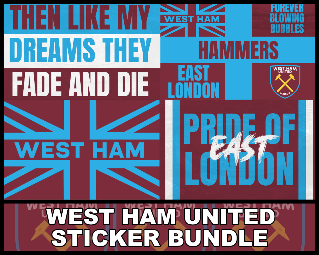 West Ham United - Sticker Bundle