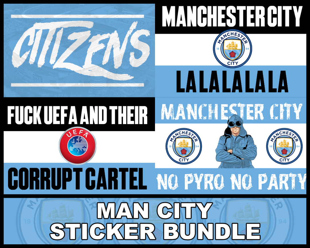 Manchester City - Sticker Bundle
