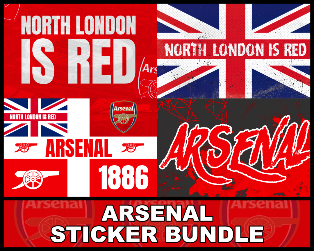 Arsenal - Sticker Bundle