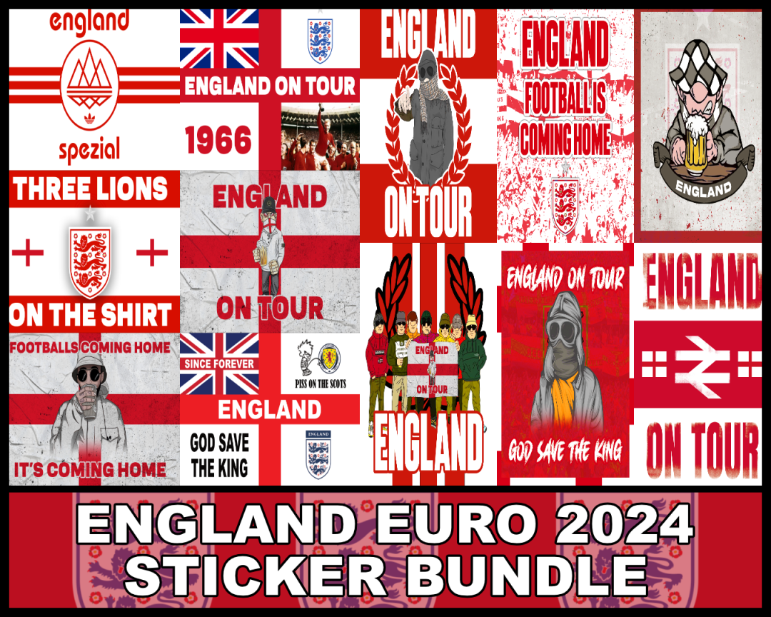 England Euro 2024 - Special Edition Sticker Bundle (Mix bundle)