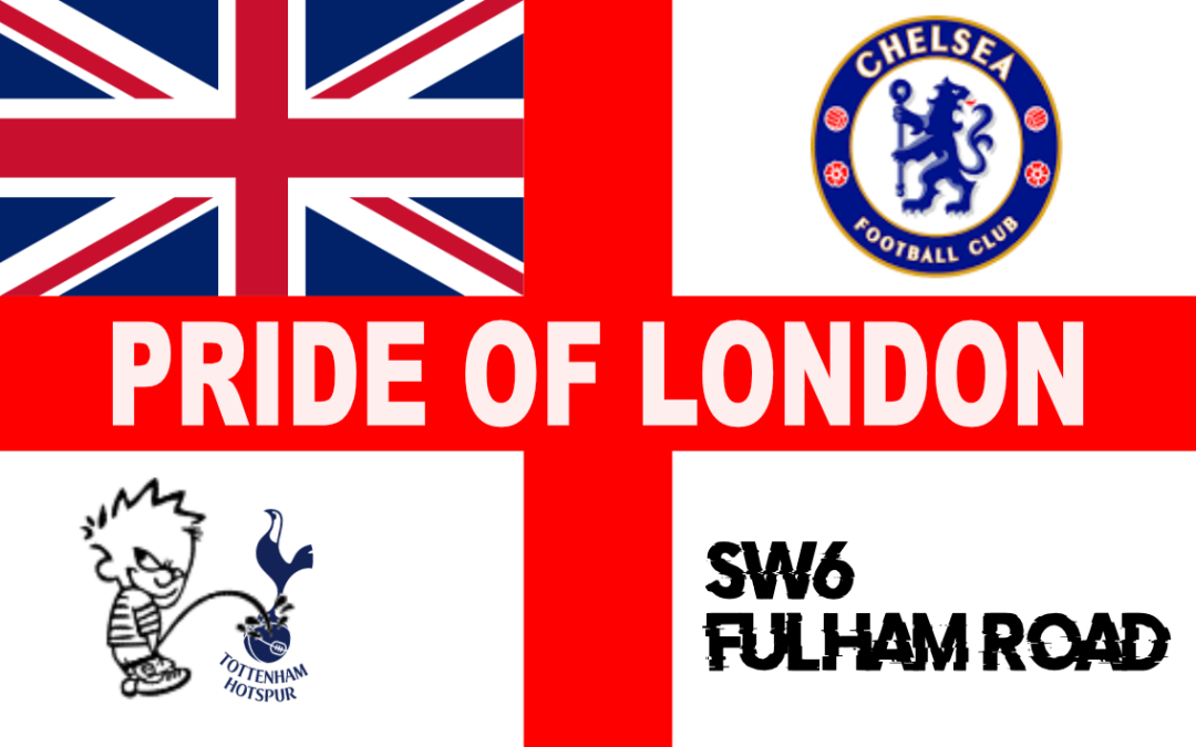 Chelsea F.C pride of London - St Georges Flag