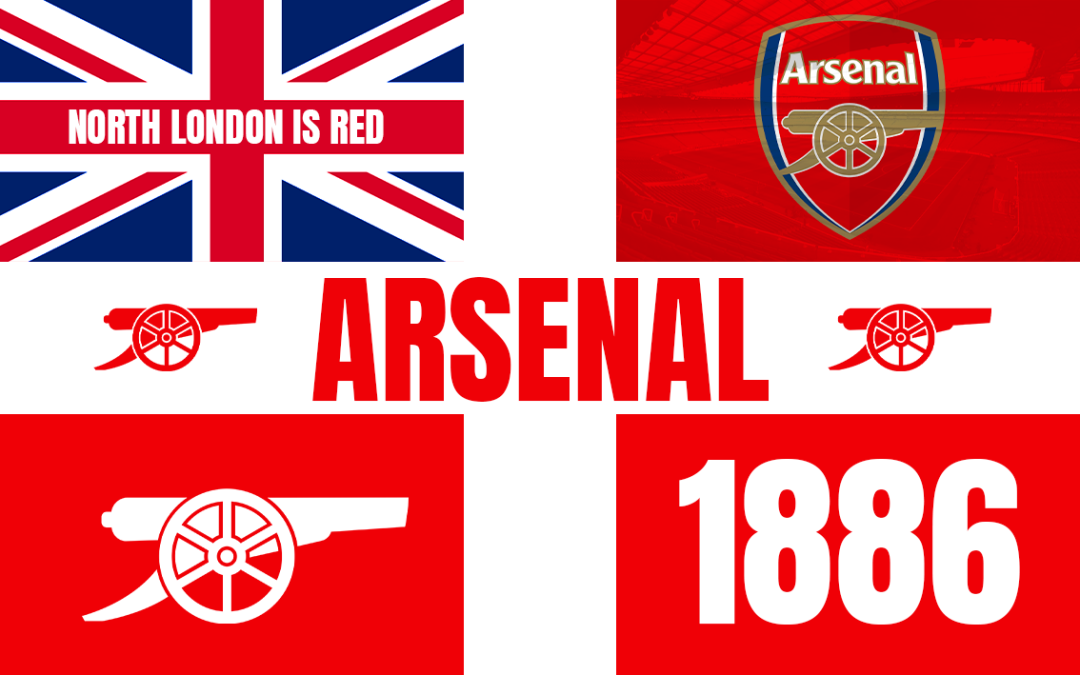 Arsenal F.C. 1886 Flag