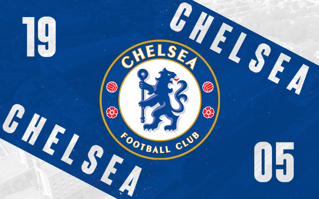 Chelsea F.C Rectangular Sticker 1905