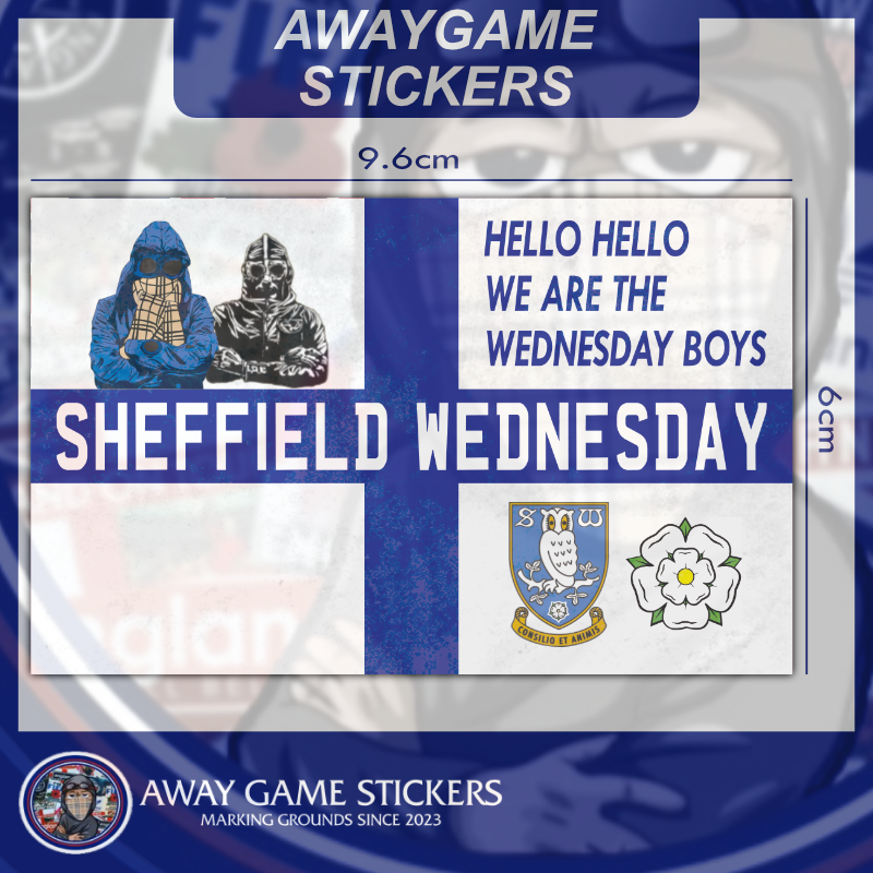 SHEFFIELD WEDNESDAY STICKER #10