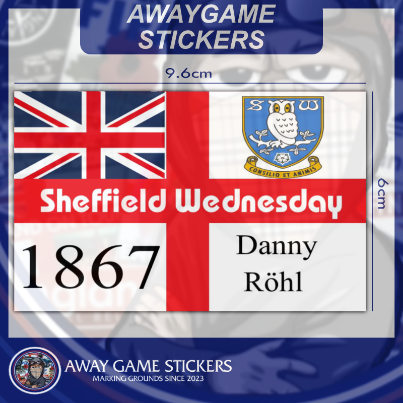 SHEFFIELD WEDNESDAY STICKER #02