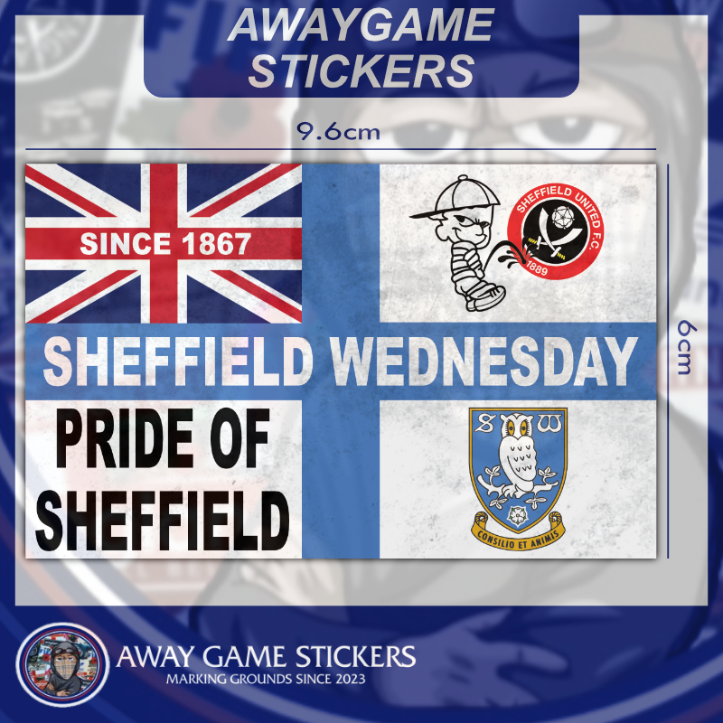 SHEFFIELD WEDNESDAY STICKER #01