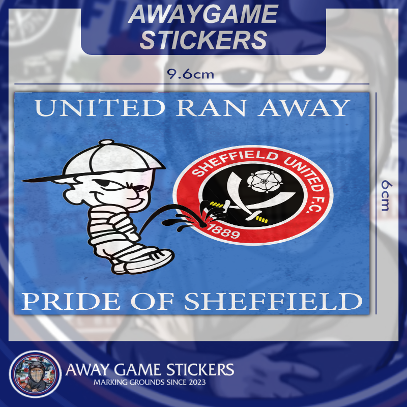 SHEFFIELD WEDNESDAY STICKER #04