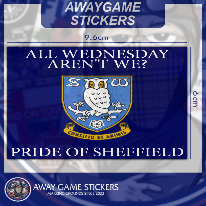 SHEFFIELD WEDNESDAY STICKER #05