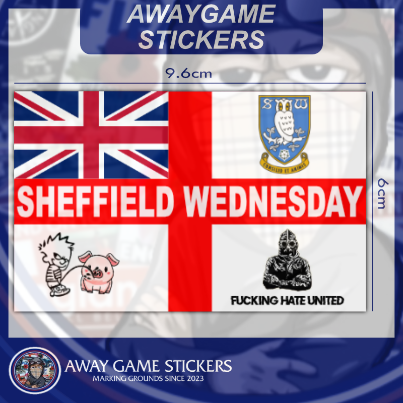 SHEFFIELD WEDNESDAY STICKER #06