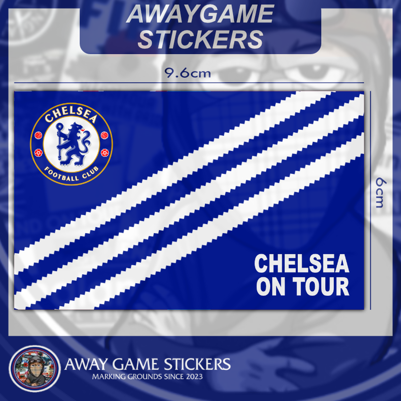 On Tour Gazzelle Style - Chelsea Stickers