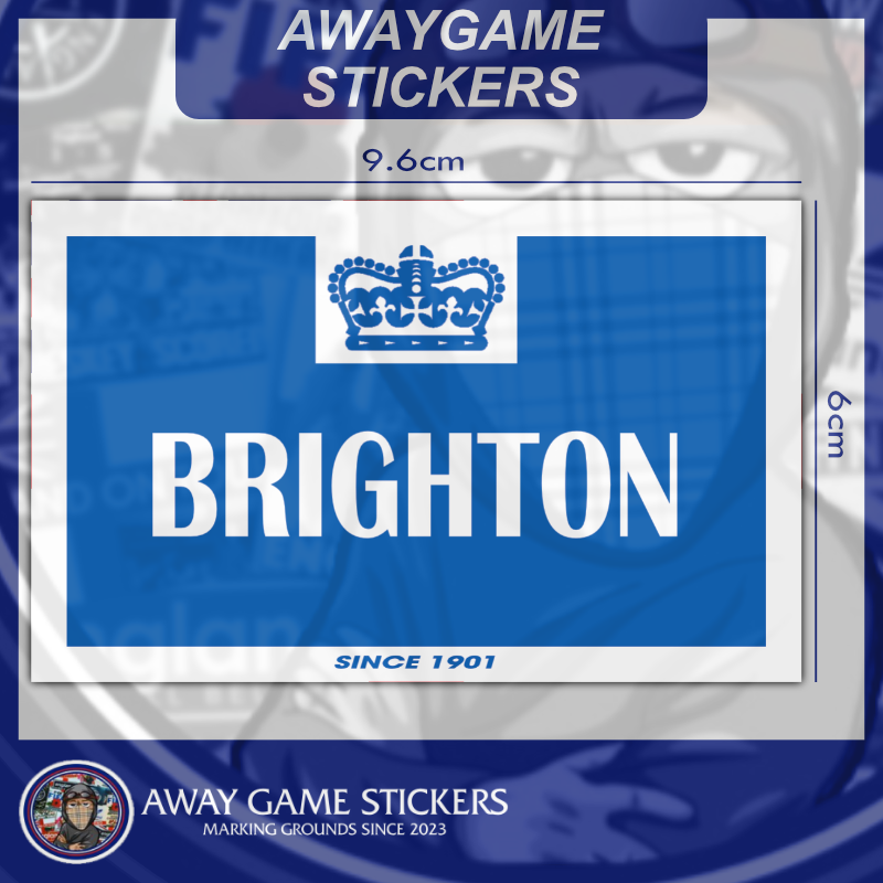 Brighton Weekend Offender - Football Stickers