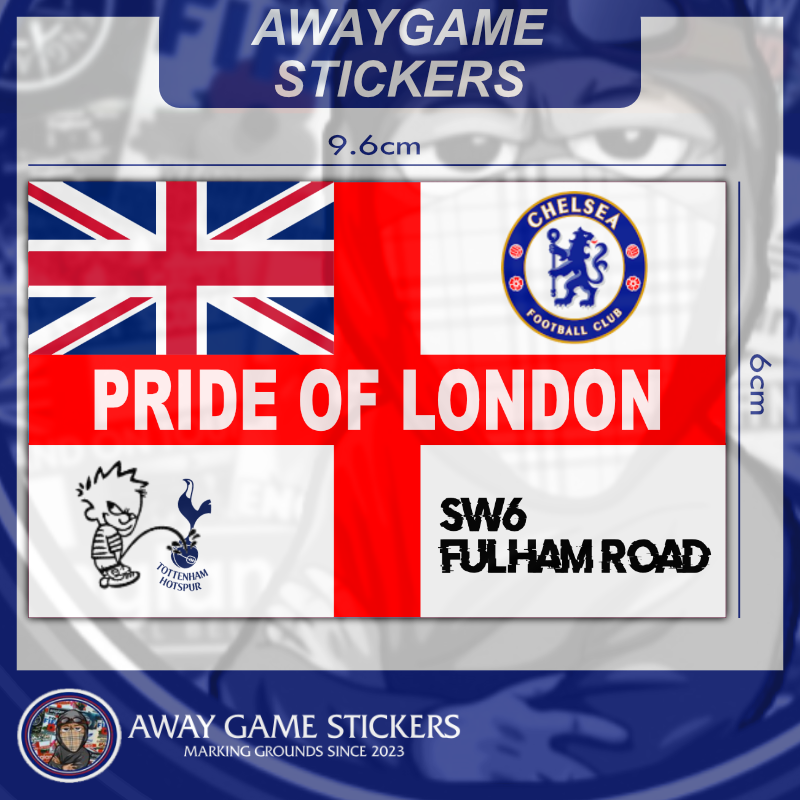 Pride of London - Chelsea Stickers