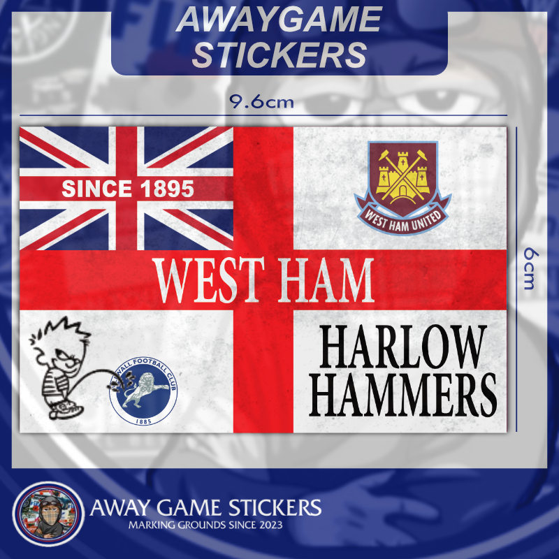 Harlow Hammers – West Ham Stickers
