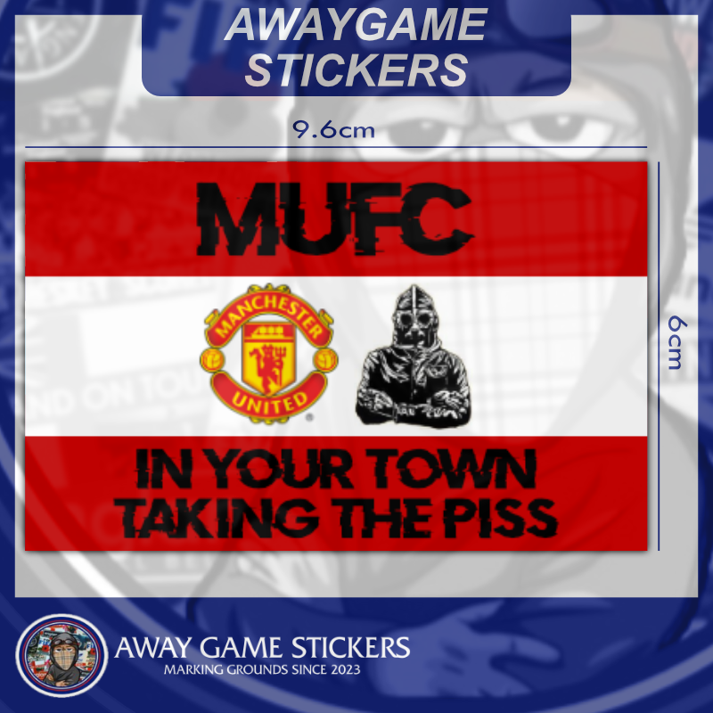 MUFC In Your Town - Football Stickers