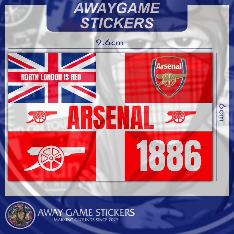 Arsenal F.C. 1886 Flag
