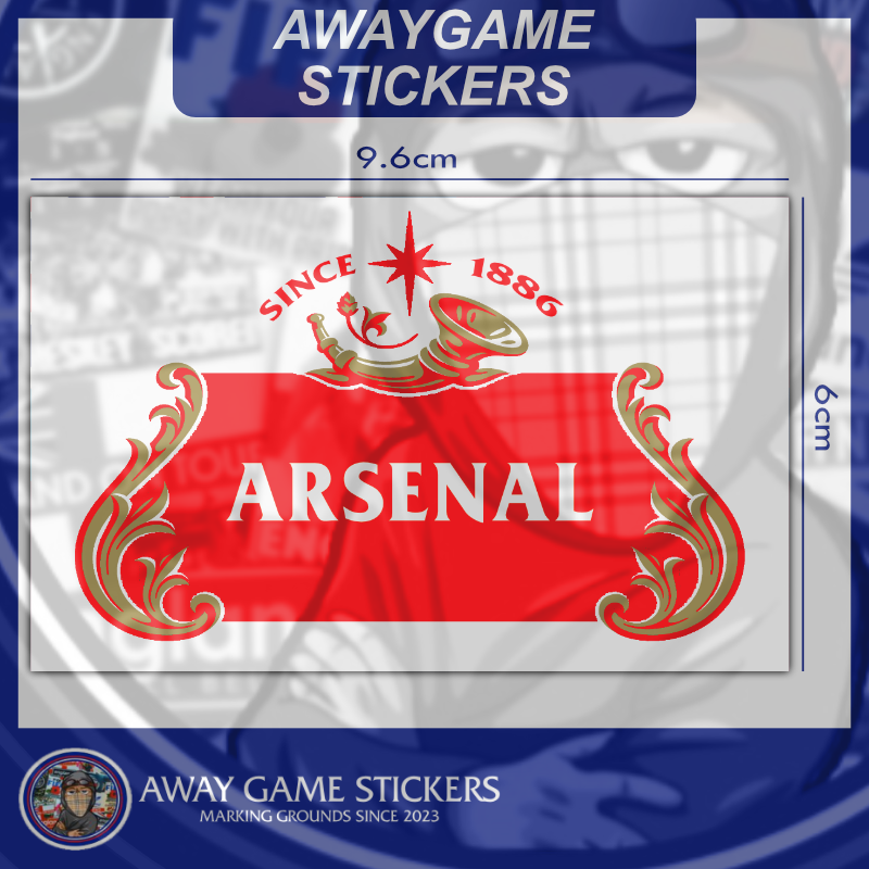 Stella Inspired Sticker - Arsenal