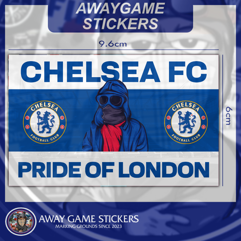 Pride of London, with Ultra - Chelsea Stickers