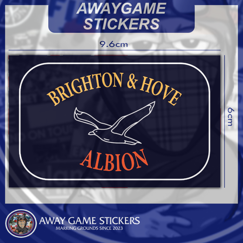 Brighton Hove Albion F.C. - Football Stickers
