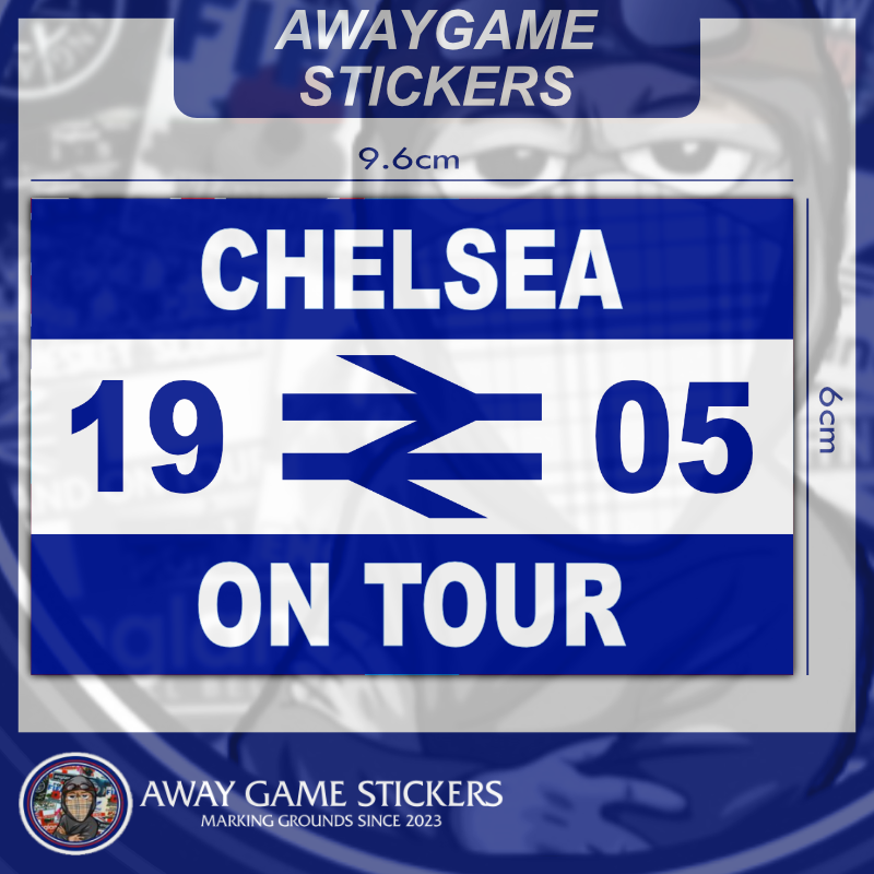 1905 On Tour - Chelsea Stickers
