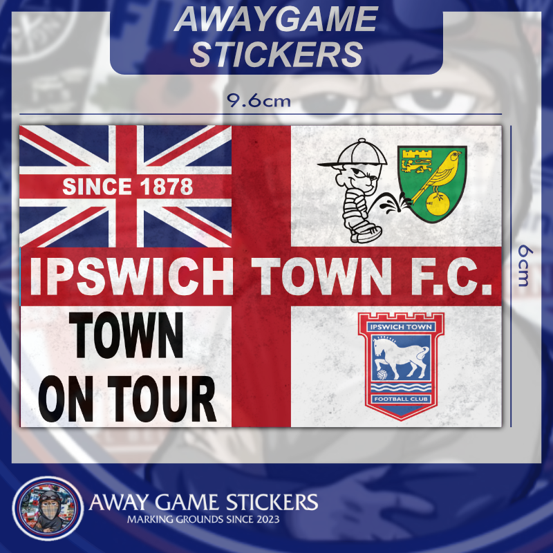 IPSWICH TOWN STICKER #03