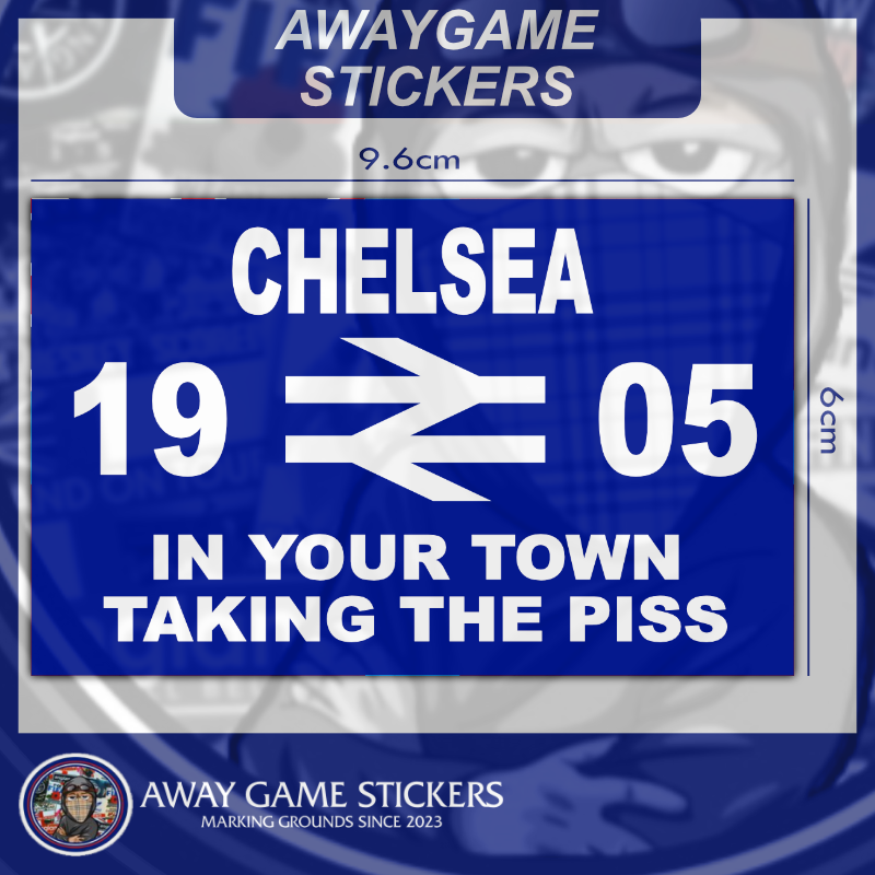 In Your Town - Chelsea Stickers