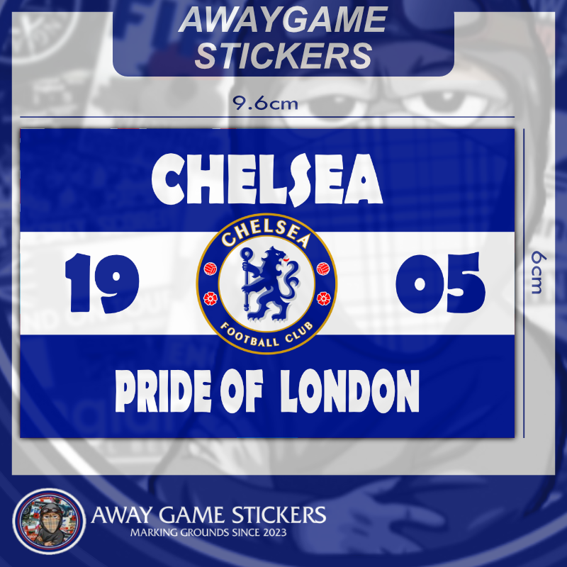 1905 Pride of London - Chelsea Stickers