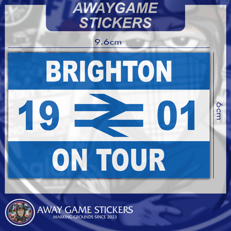On Tour 1901 (Brighton) - Football Stickers