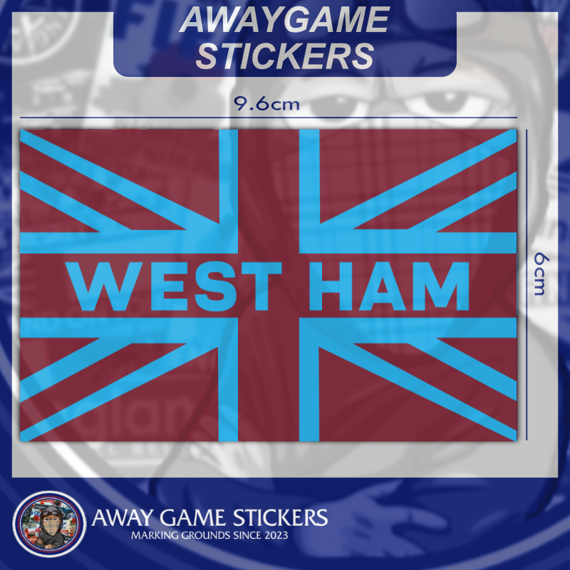 Union Jack - West Ham Stickers
