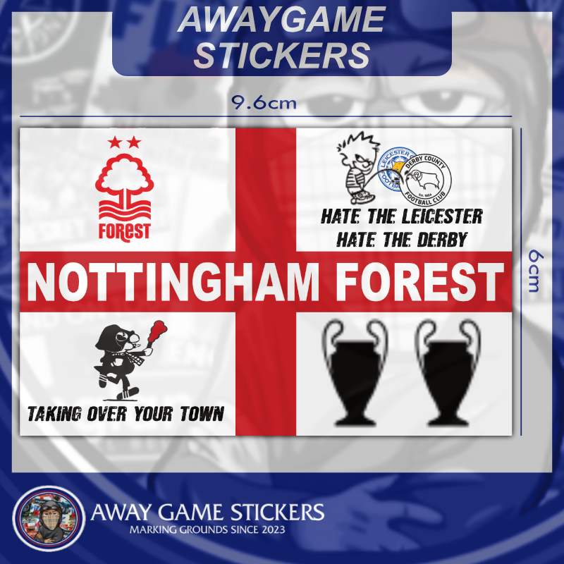Taking Over Your Town - Football Stickers