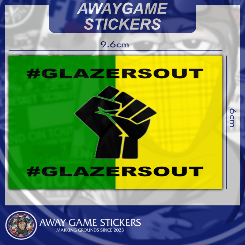 MUFC Glazers Out - Football Stickers