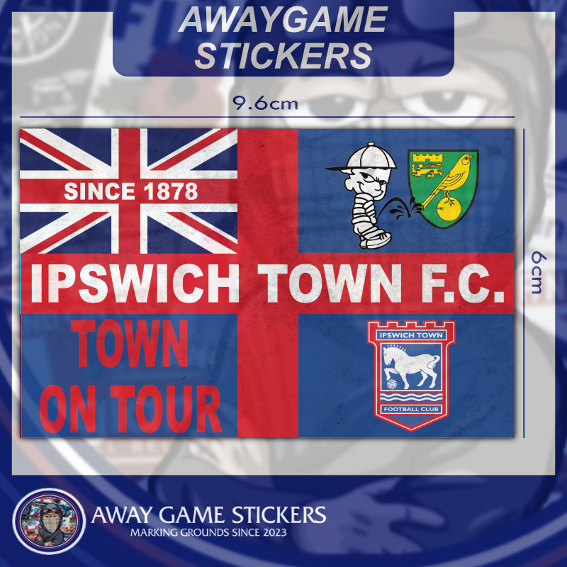 IPSWICH TOWN STICKER #05