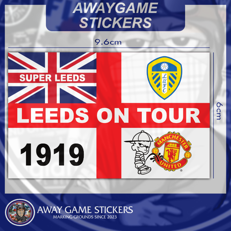 Leeds United - On Tour England Flag