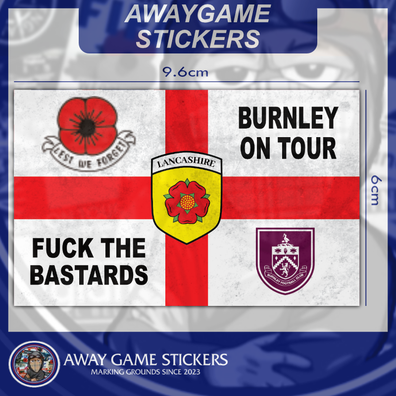 Lancashire Emblem England Design - Football Sticker
