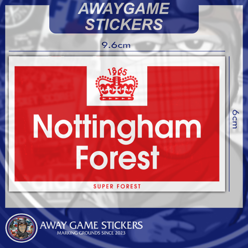 Nottingham Forest Weekend Offender Style - Football Stickers
